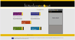 Desktop Screenshot of bitterlemons.net